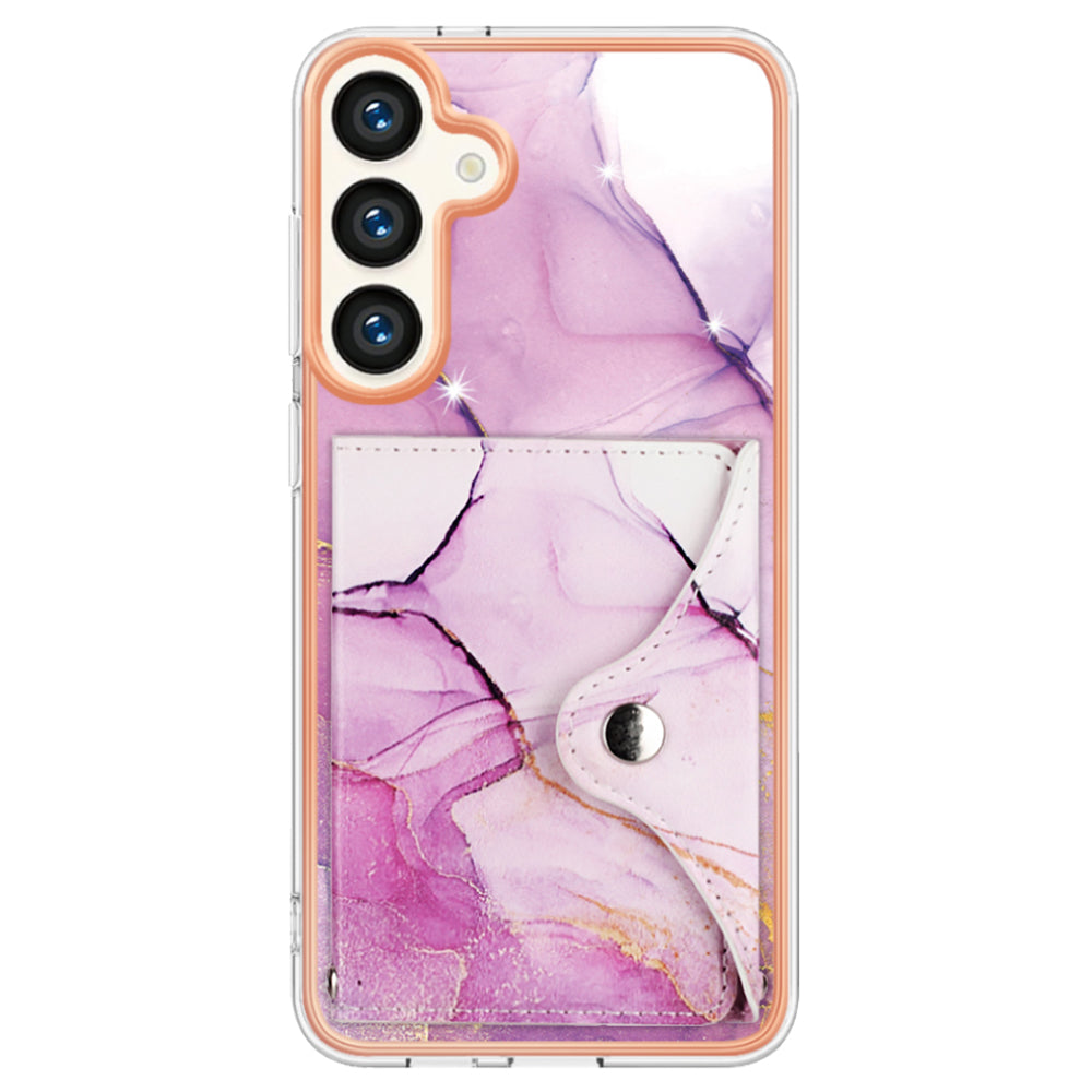 YB Leather Coating Series-9 for Samsung Galaxy S24 Case Kickstand PU+TPU IMD Phone Protector YB Leather Coating Series-9 for Samsung Galaxy S24 Case Kickstand PU+TPU IMD Phone Protector